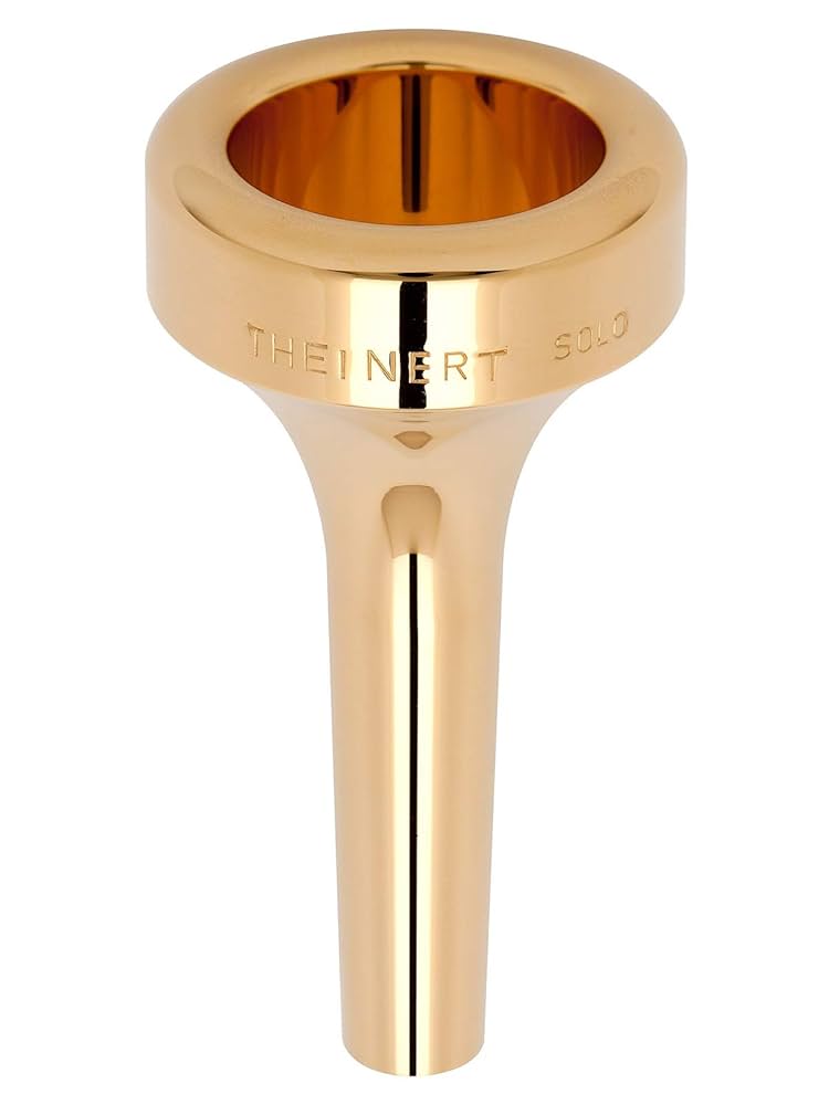 チューバマウスピース MIRAPHONE ROSE MODEL SOLO金メッキ チューバマウスピース MIRAPHONE ROSE MODEL SOLO金メッキ